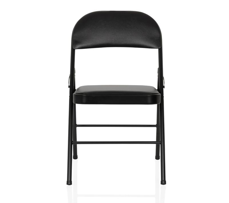 Chaise Pliante Tudela H Simili Noir