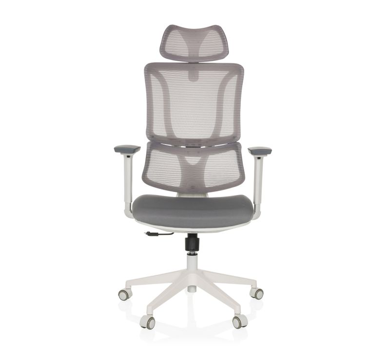 Fauteuil De Bureau En Tissu Ergomy W Gris