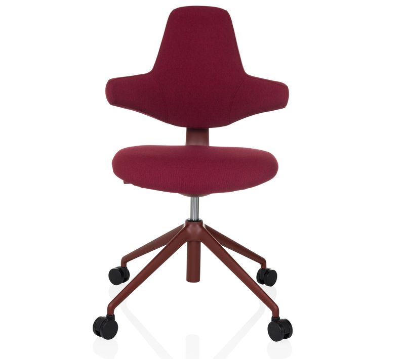 Chaise De Bureau Paliano Tissu Sans Accoudoirs