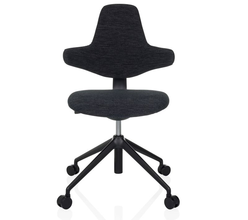 Chaise De Bureau Paliano Tissu Sans Accoudoirs