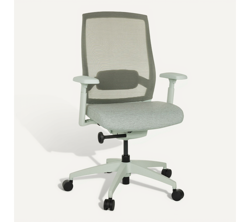 Fauteuil De Bureau Couleur Tissu/tissu Maille Accoudoirs Fournis (réglables En Hauteur)