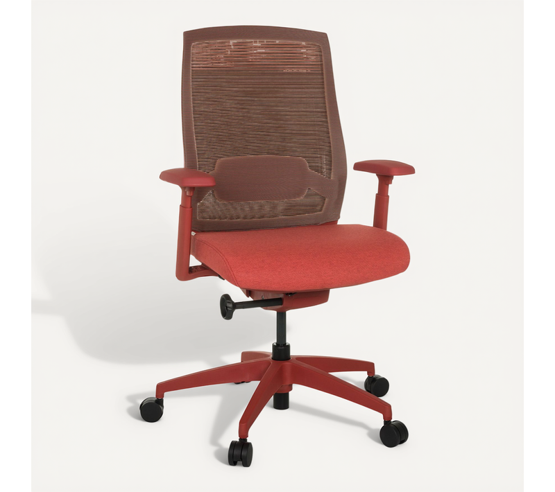 Fauteuil De Bureau Couleur Tissu/tissu Maille Accoudoirs Fournis (réglables En Hauteur)