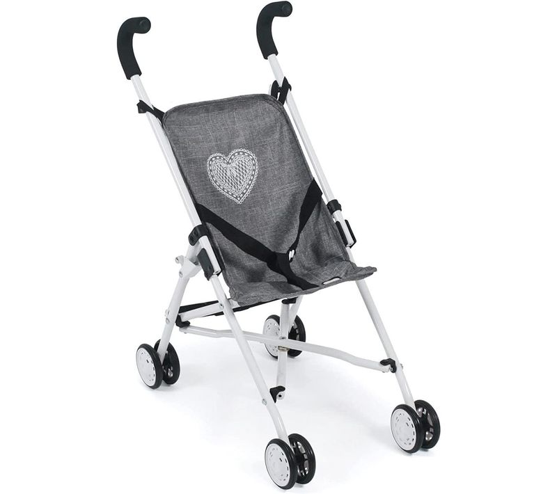 Mini Poussette Funny Gris