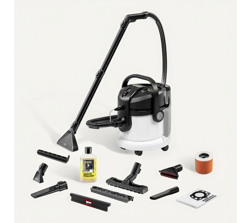 Shampouineuse Se 4 Plus - Aspirateur 2 En 1 Injecteur Extracteur - Détachant Tâches Résistantes