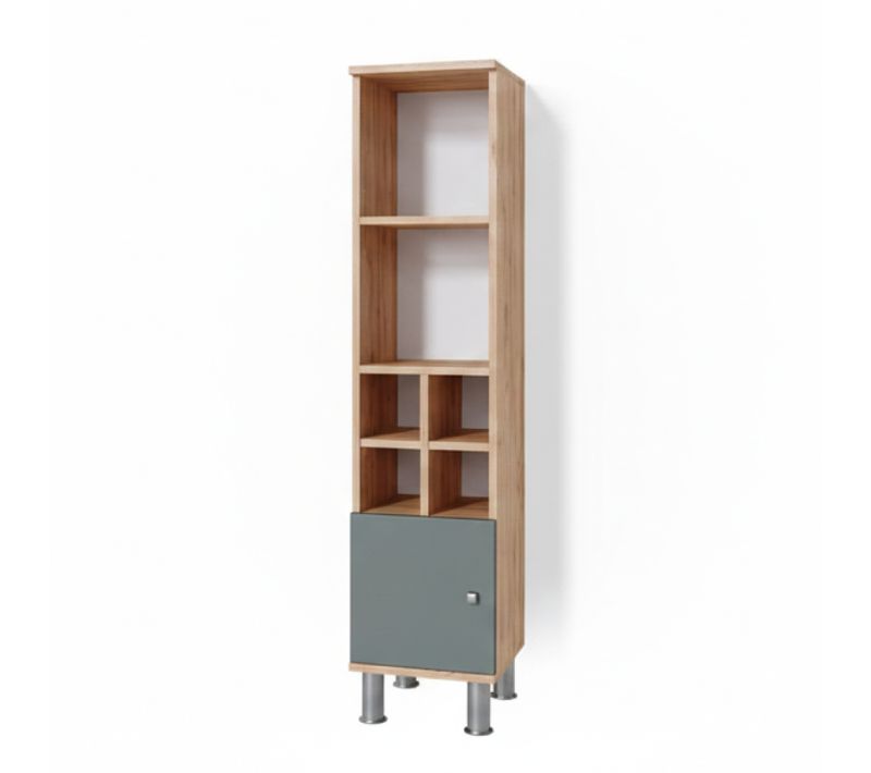 Colonne De Salle De Bain Fynn, Vert, 30x130.6cm Petite Porte