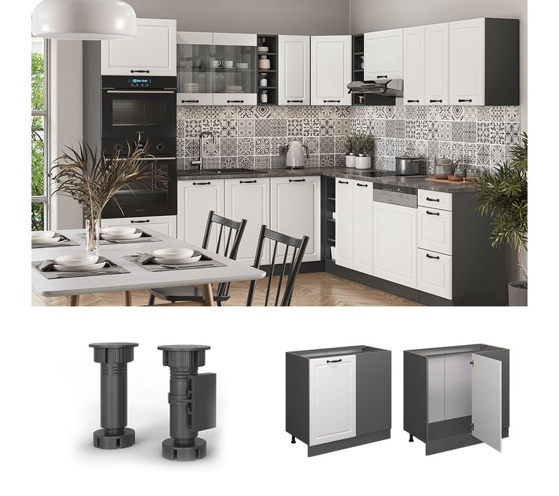 Meuble Dangle R-line 37829 Blanc Campagne 86cm Sans Pt