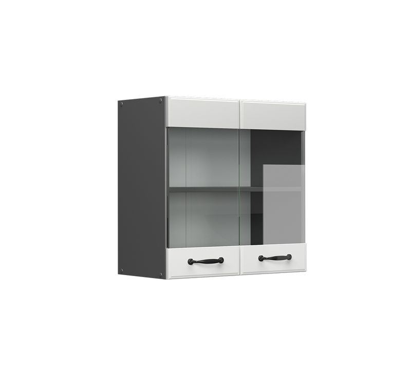 Armoire En Verre R-line 37841 Blanc Campagne 60cm