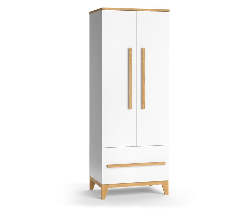 Armoire Pour Enfants Malia 38158 Blanc 70x186.8cm