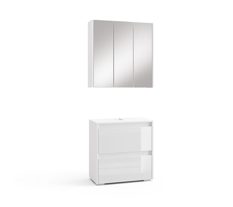 Ensemble De Meubles De Salle De Bain Majest, Blanc