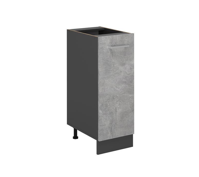 Meuble De Cuisine R-line 53870 Béton 30cm Sans Pt