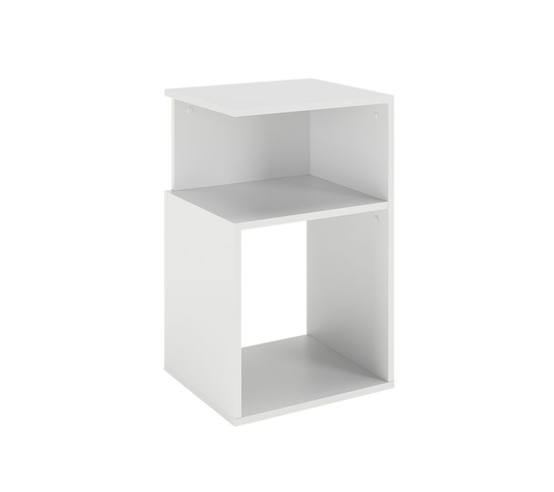Table De Nuit Elios 56390 Blanc 40x65.3cm