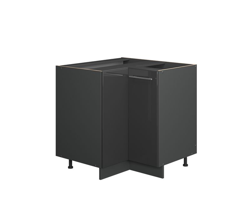 Meuble Dangle Fame-line 56666 Anthracite Haute Brillance 80.5cm Sans Pt