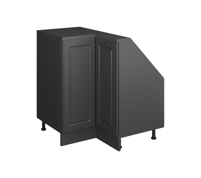 Meuble De Cuisine Dangle Pour Combles R-line 59089 Anthracite Campagne 75.6cm Avec 1 Porte