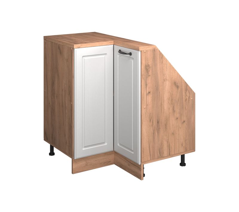 Meuble De Cuisine Dangle Pour Combles R-line 59113 Blanc Campagne 75.6cm Avec 1 Porte