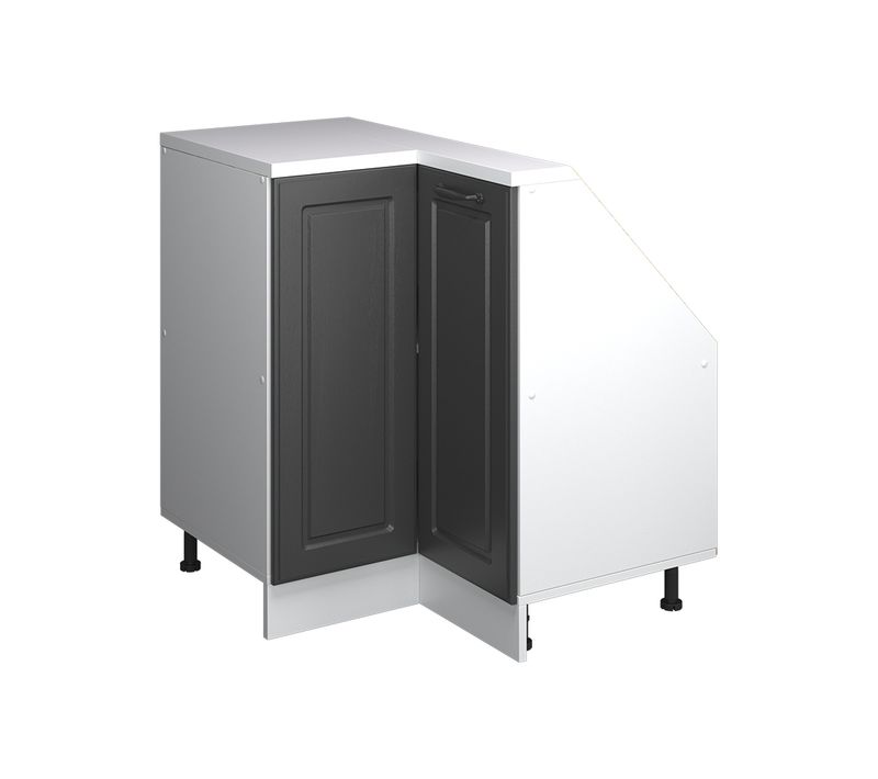 Meuble De Cuisine Dangle Pour Combles R-line 59115 Anthracite Campagne 75.6cm Avec 1 Porte