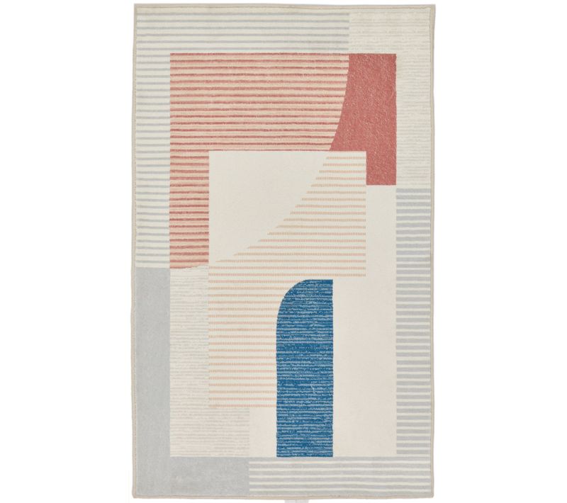 Tapis De Bain Moelleux Aux Couleurs Vives Ariella 50x60 Cm - Gris