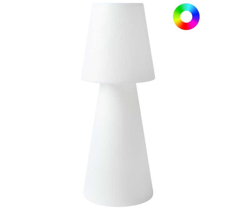 Lampadaire D'extérieur LED Sabanas Blanc