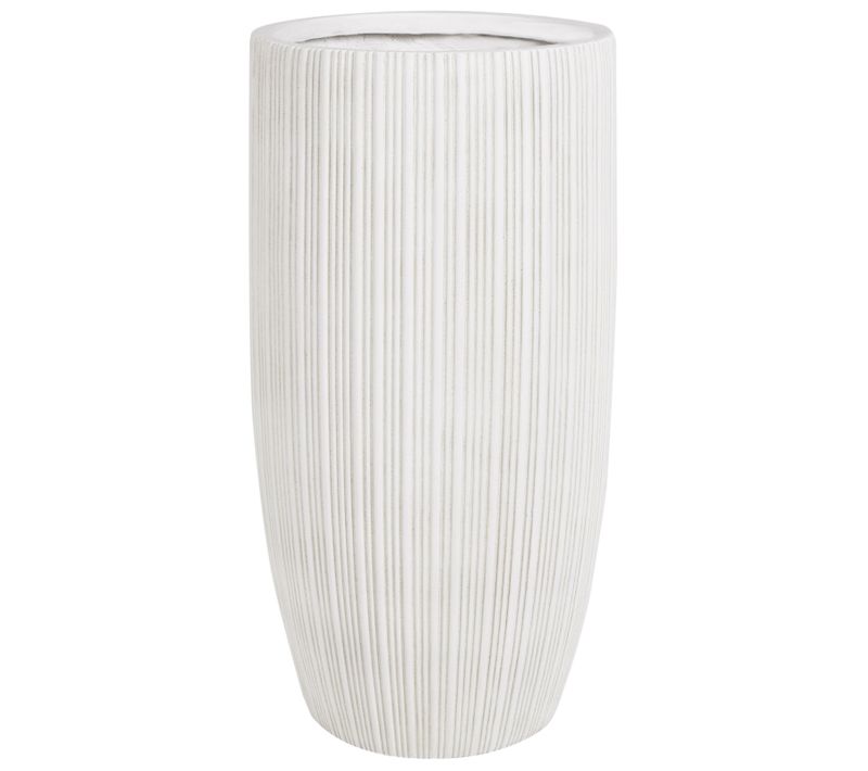 Cache-pot Zelkova 35 Cm Beige Clair