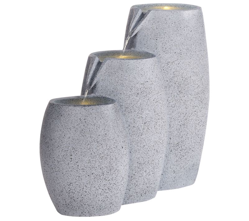 Fontaine De Jardin Arkle LED Gris