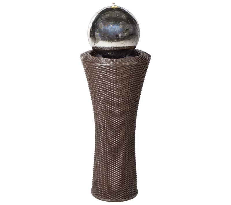 Fontaine De Jardin Zenyatta LED Marron