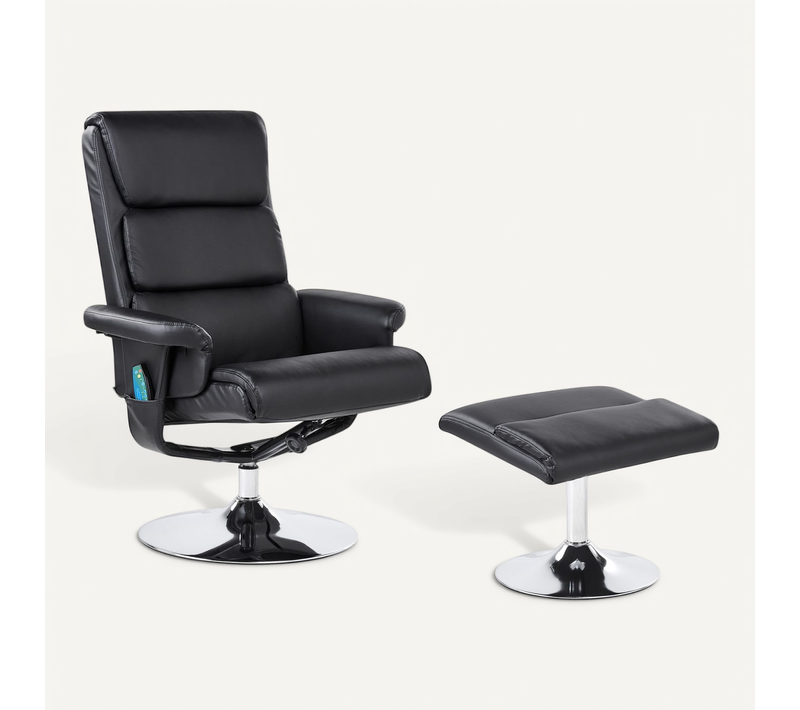 Fauteuil Massant Legend simili Noir