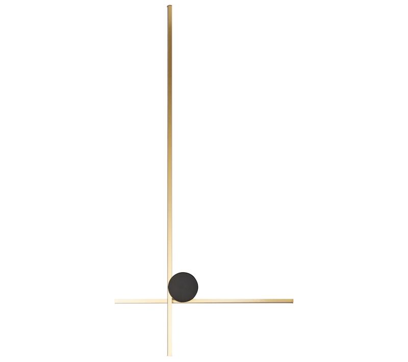 Lampe Murale LED Nuevo Métal Doré