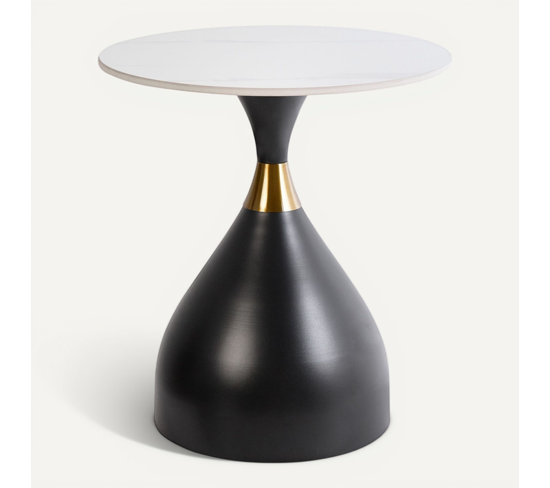 Table D'appoint Ituna Céramique Noir/blanc