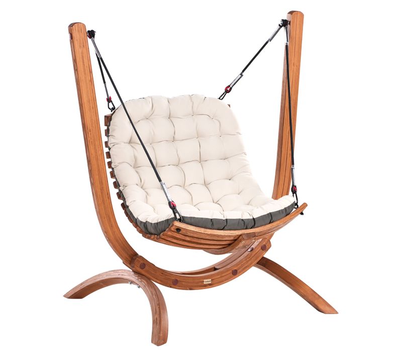 Balancelle De Jardin Alliste Marron