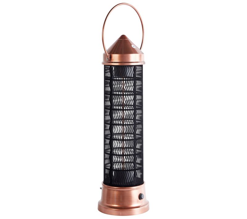 Chauffage De Terrasse Infrarouge Autoportant Llaima 1800 W Cuivré