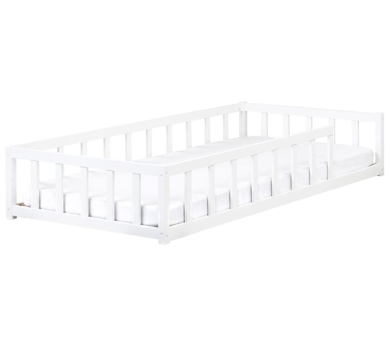 Lit D'enfant Bois De Pin Meymac 90 X 200 Cm Blanc