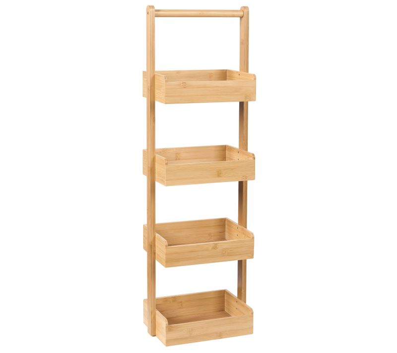 Meuble De Rangement Vaupes Bambou Marron Clair