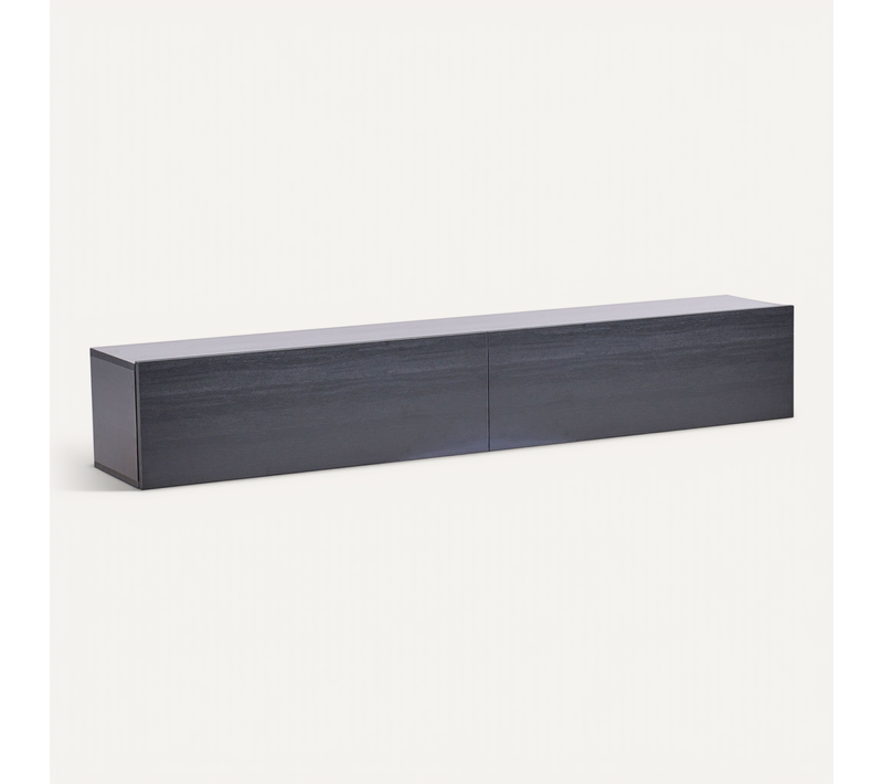 Meuble TV Mural 180 cm Gladstone Noir