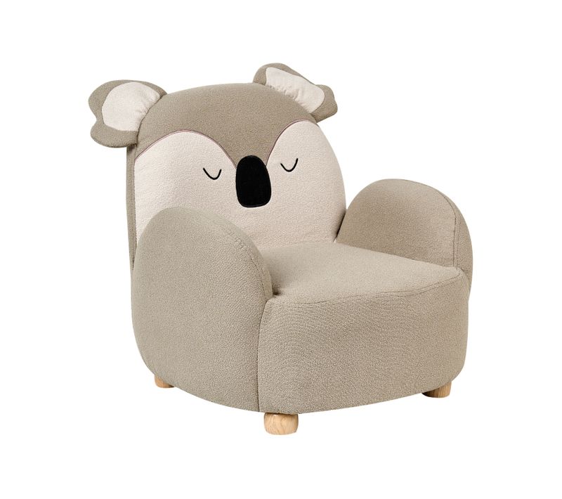 Fauteuil Pour Enfants Koala Hervik Tissu Taupe