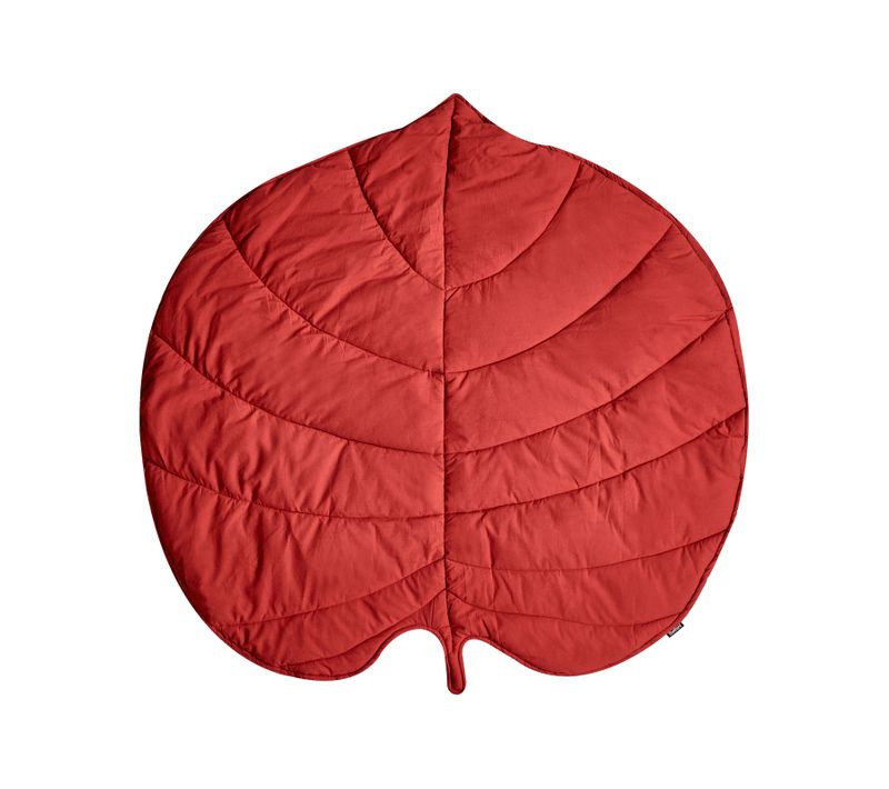 Tapis De Jeu Pour Enfant Eolia 110 X 110 Cm Coton Rouge