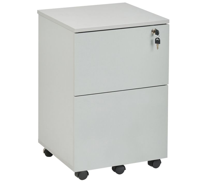 Meuble De Rangement Johnson Gris Clair