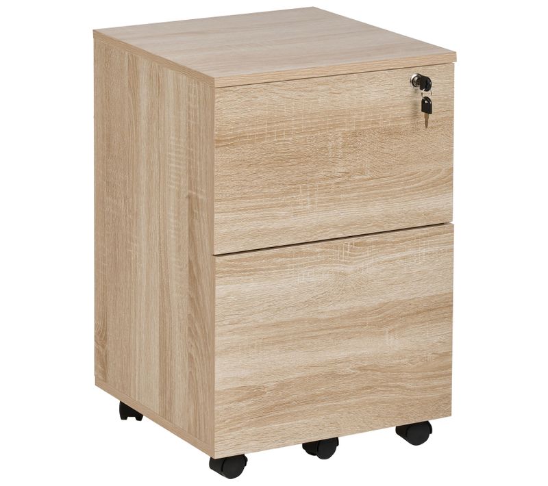 Meuble De Rangement Johnson Marron Clair