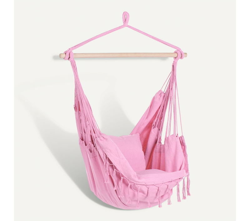 Fauteuil Suspendu Bonea Coton Rose