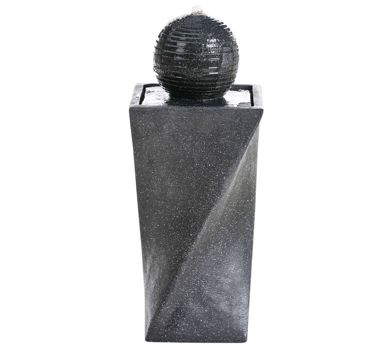 Fontaine De Jardin LED Acquacheta Gris Graphite