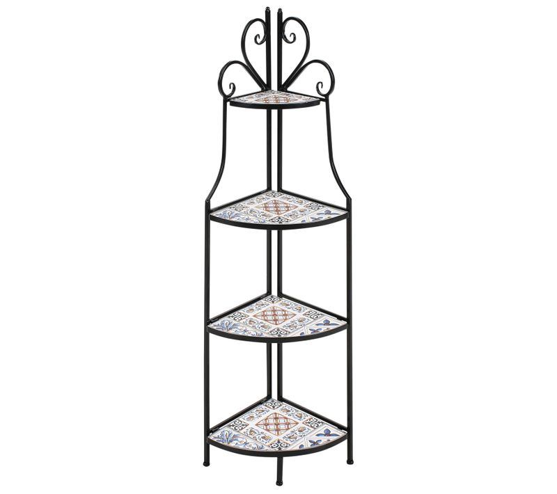 Meuble De Rangement Favara Métal 43 Cm 32 Cm Noir
