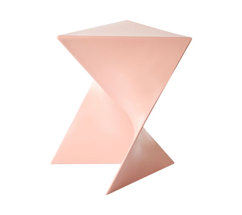 Bout de canapé Pecos Rose Pastel