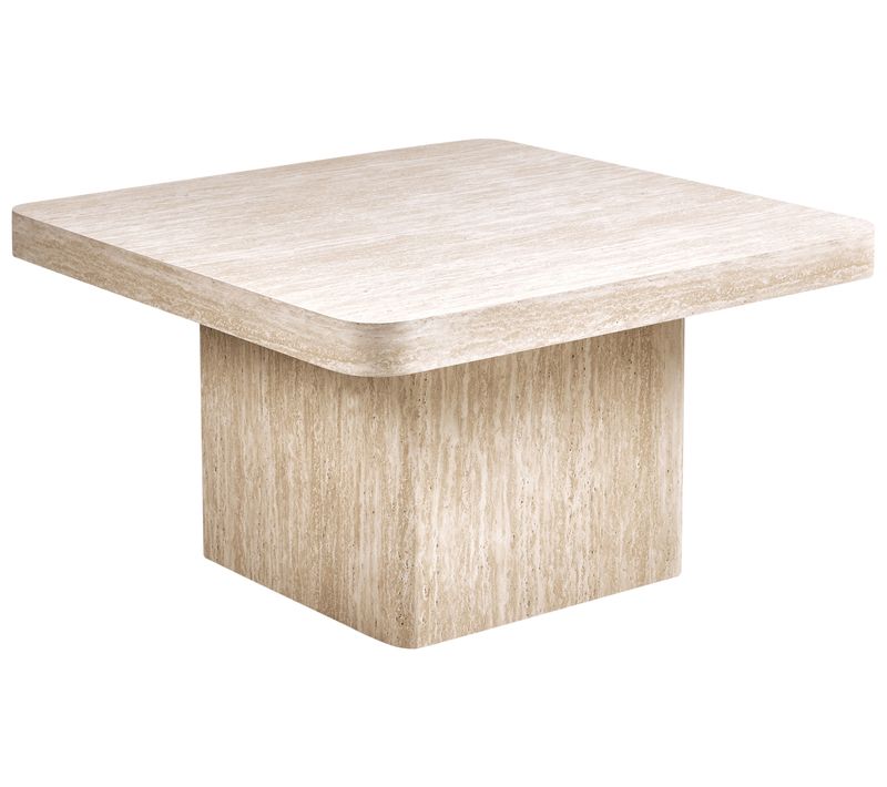 Table Basse Duson Effet Travertin