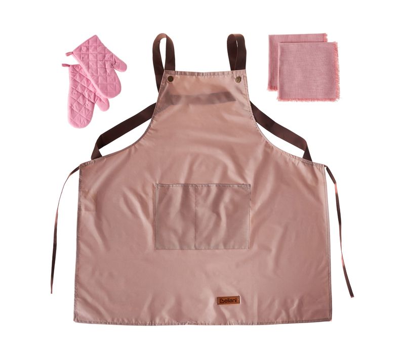 Set De Textiles De Cuisine Lactuca Rose