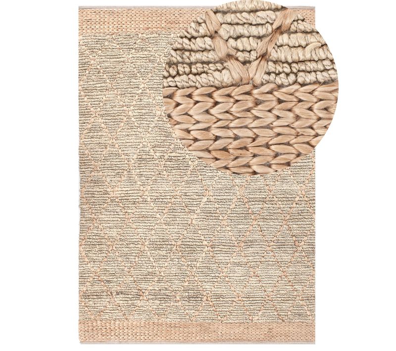 Tapis Tellikaya Beige 160 X 230 Cm Jute