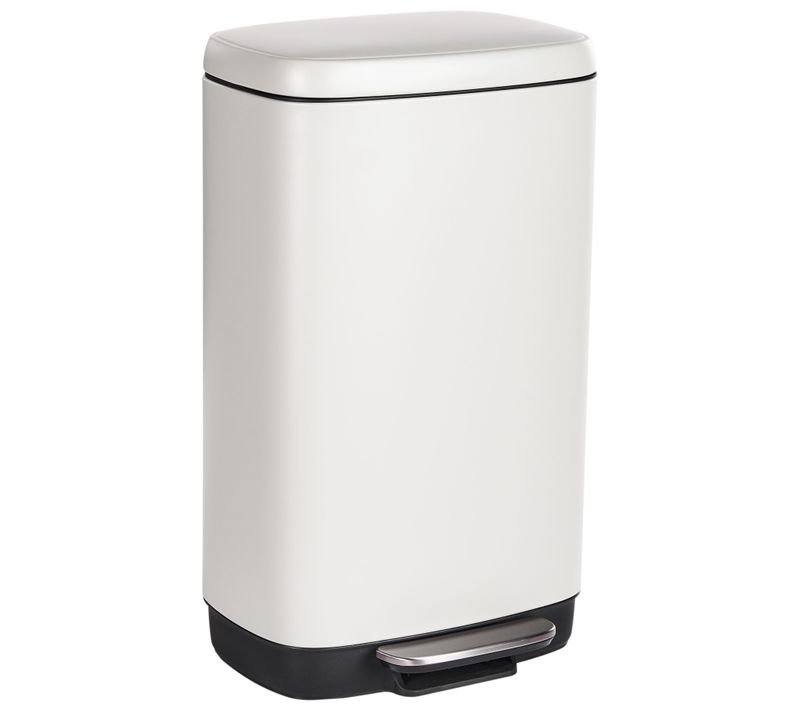 Poubelle 30 L Ecocollect Métal Blanc