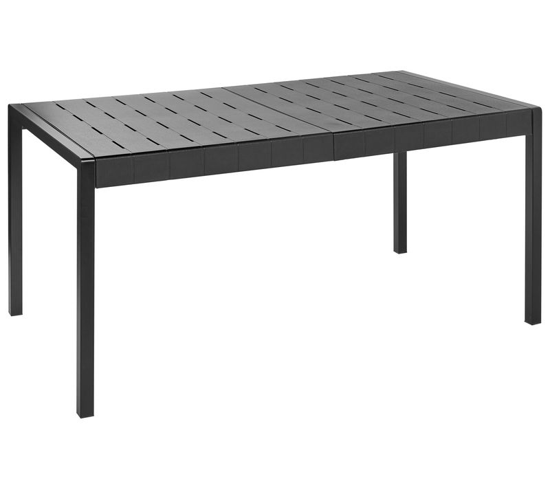 Table De Salle à Manger De Jardin Bartica 154 Cm 84 Cm Noir