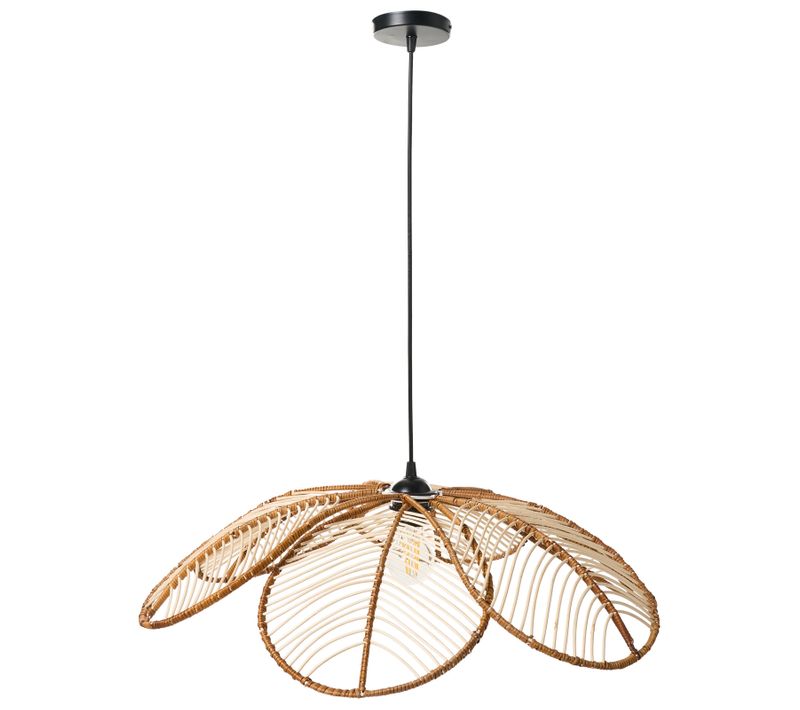 Lampe Suspension Nigua Rotin Naturel