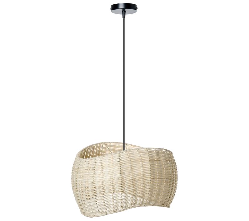 Lampe Suspension Coamo Rotin Naturel