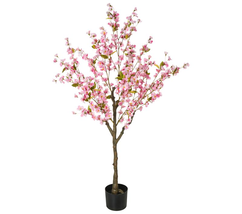 Plante Artificielle Cherry Tree 152 Cm Rose