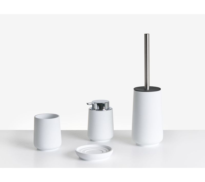 Set De 4 Accessoires De Salle De Bain Suches Blanc