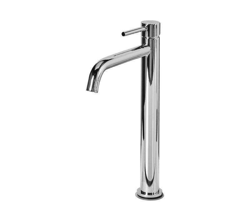 Robinet Mitigeur De Lavabo Salinas Laiton Argenté